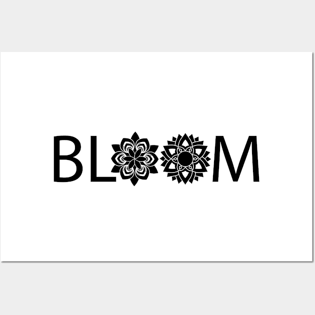 Bloom blooming Wall Art by Geometric Designs